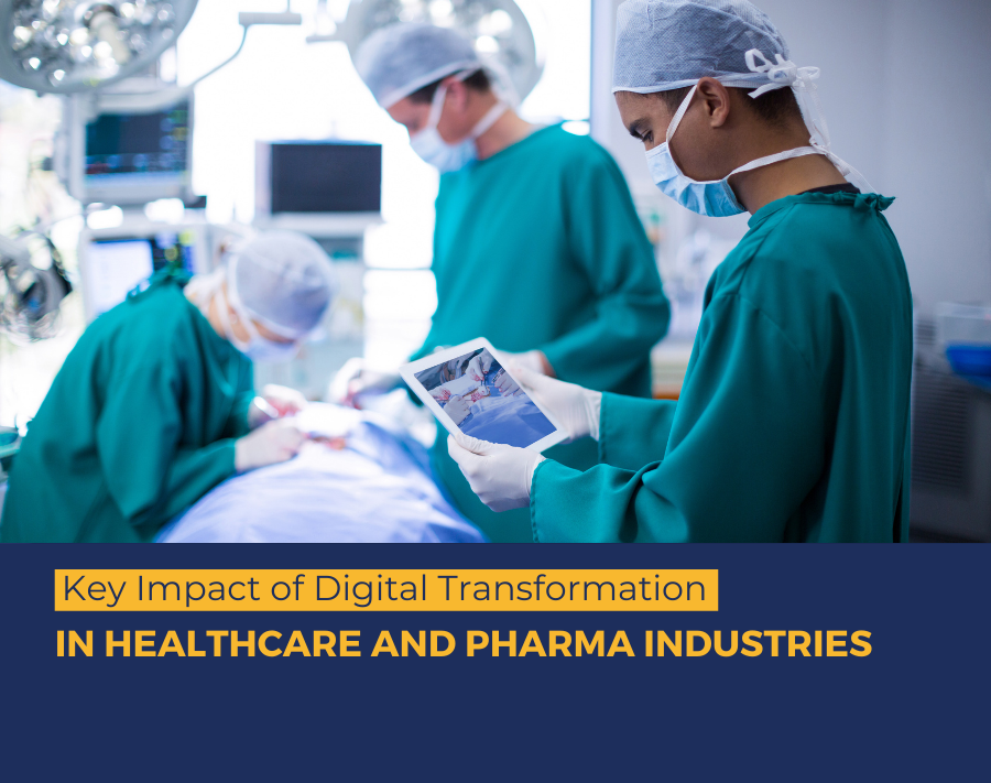 6 Ways Digital transformation Impacts The Pharma & Healthcare Sector